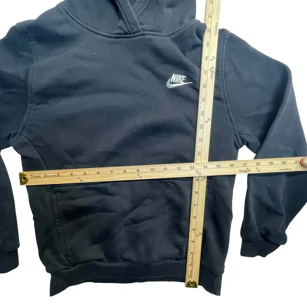 Nike Sportswear Club Fleece Pullover Hoodie Black youth L